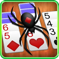 Скачать взлом Spider Solitaire [МОД Бесконечные монеты] на Андроид