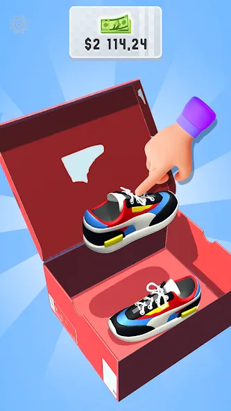 Sneaker Art! - Coloring Games  [МОД Бесконечные монеты] Screenshot 2