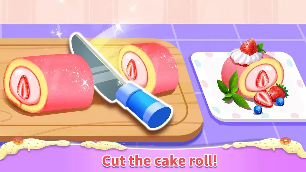 Little Panda: Sweet Bakery  [МОД Unlimited Money] Screenshot 2