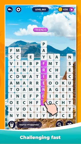 Word Surf - Word Game (Ворд Серф)  [МОД Много монет] Screenshot 2