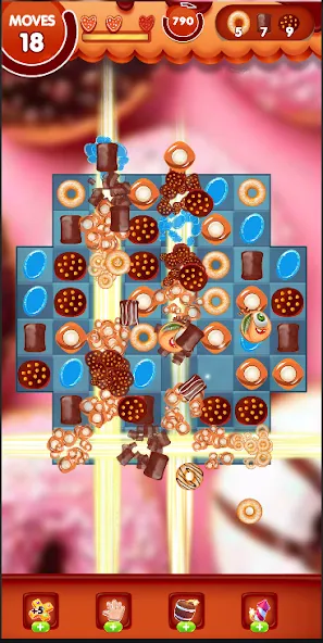 Candy Blast : candy love (Кэнди Бласт)  [МОД Бесконечные монеты] Screenshot 5