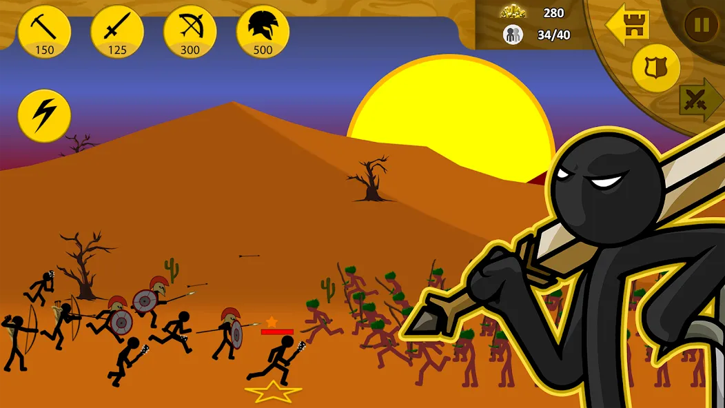 Stick War: Legacy (Стик Вар)  [МОД Unlocked] Screenshot 4