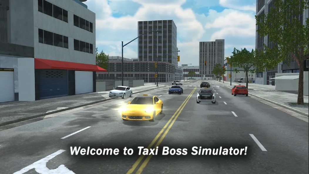 Taxi Boss Simulator  [МОД Все открыто] Screenshot 1