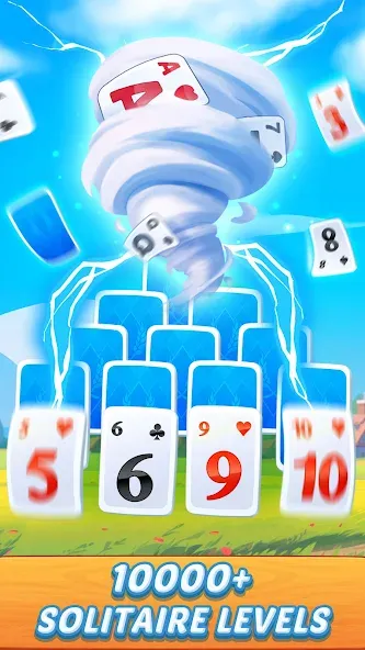 Solitaire Farm Adventure (Солитер)  [МОД Mega Pack] Screenshot 2