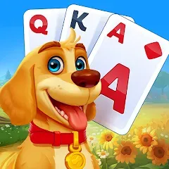 Скачать взлом Solitaire Farm Adventure (Солитер)  [МОД Mega Pack] на Андроид