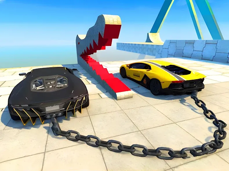 Stunt Car Crash (Стант Кар Краш)  [МОД Много денег] Screenshot 5