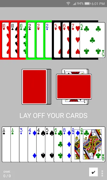 Gin Rummy (Джин Рамми)  [МОД Много монет] Screenshot 3