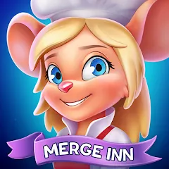 Скачать взлом Merge Inn - Cafe Merge Game (Мердж Инн)  [МОД Много монет] на Андроид