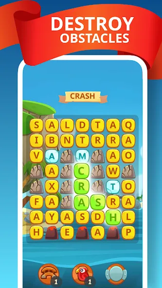 Word Treasure Hunt  [МОД Бесконечные деньги] Screenshot 4