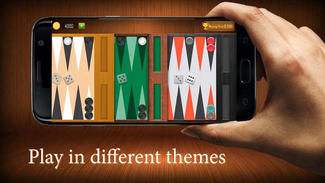 Backgammon board game - Tavla  [МОД Бесконечные деньги] Screenshot 2