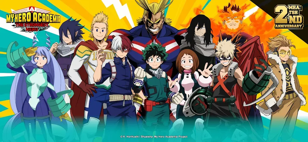 MHA:The Strongest Hero (Эмха)  [МОД Unlocked] Screenshot 1