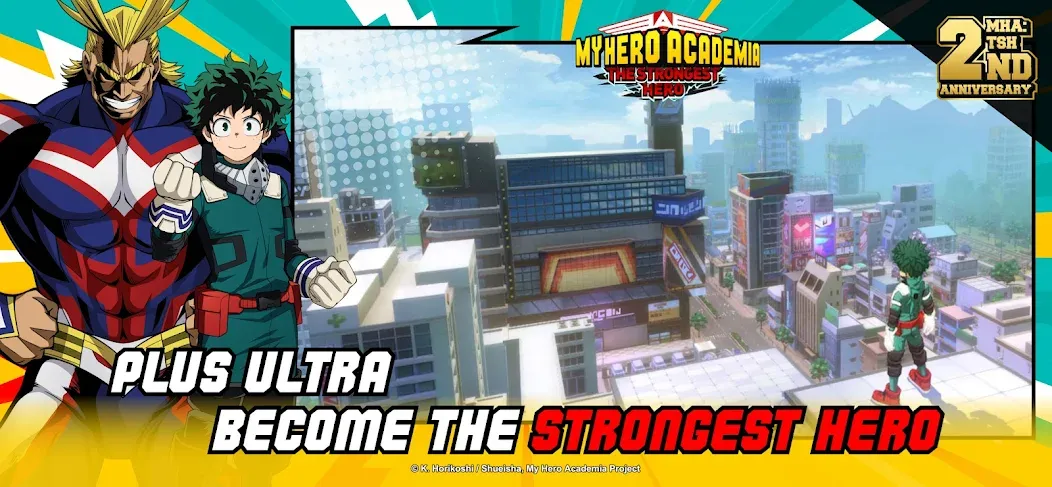 MHA:The Strongest Hero (Эмха)  [МОД Unlocked] Screenshot 2