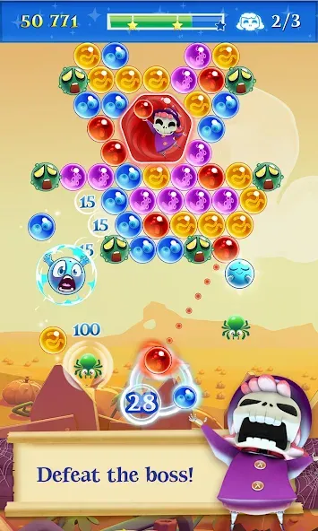 Bubble Witch 2 Saga (Бабл Витч 2 Сага)  [МОД Много денег] Screenshot 2