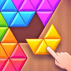 Скачать взлом Triangles & Blocks (Полиблок) [МОД Меню] на Андроид