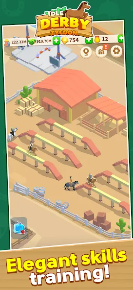 Idle Derby Tycoon (Айдл Дерби Тайкун)  [МОД Много монет] Screenshot 4