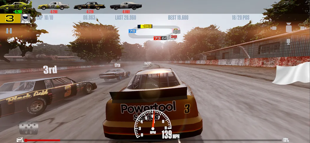 Stock Car Racing (ток Кар Гонки)  [МОД Menu] Screenshot 1