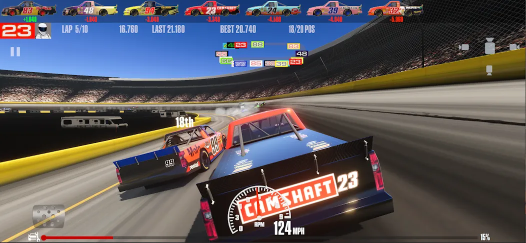 Stock Car Racing (ток Кар Гонки)  [МОД Menu] Screenshot 3