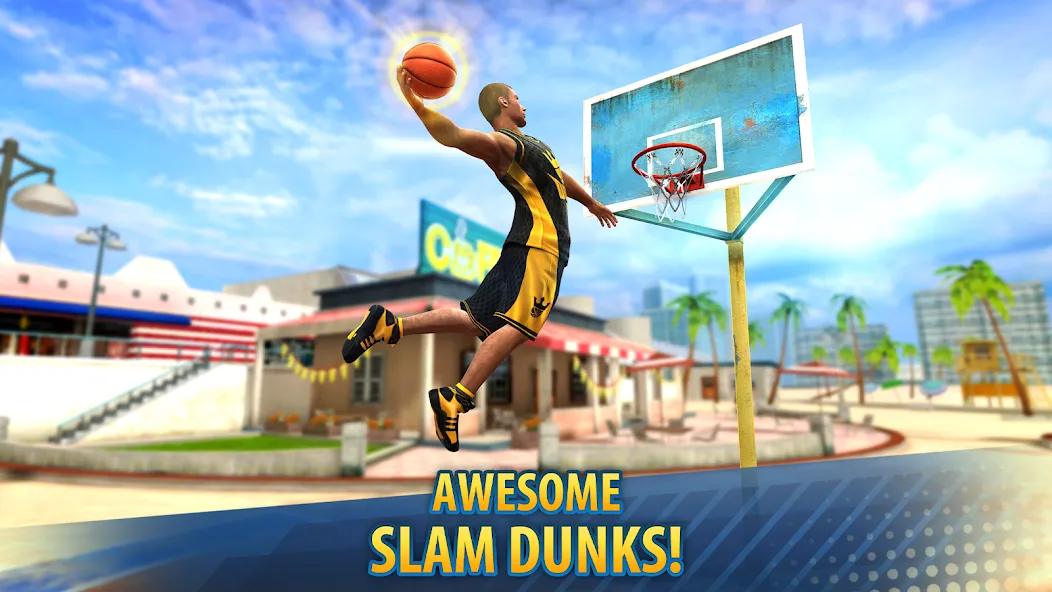 Basketball Stars: Multiplayer (Баскетбол Старс)  [МОД Unlocked] Screenshot 3