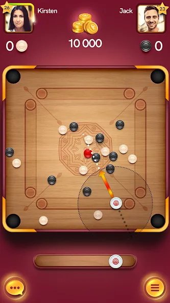 Carrom Pool: Disc Game (Карром Пул)  [МОД Много денег] Screenshot 4