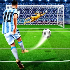 Скачать взлом Football Strike: Online Soccer (Футбольный забастовка)  [МОД Много монет] на Андроид