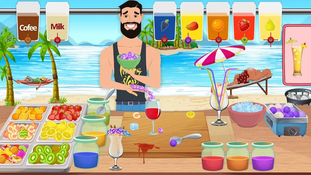 Boba cocktail:DIY recipe games  [МОД Бесконечные деньги] Screenshot 5