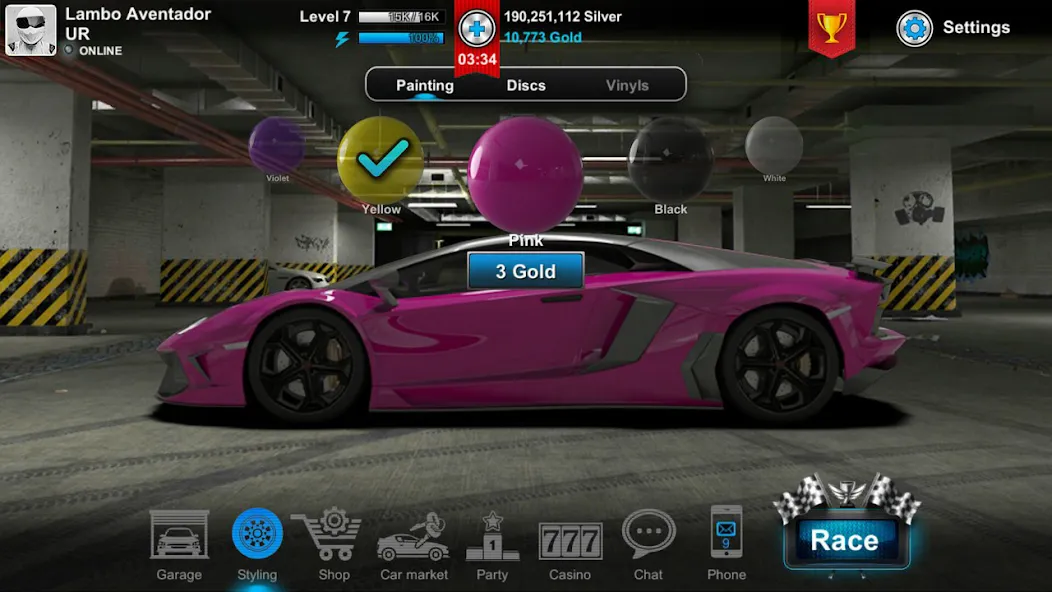 Tuner Life Online Drag Racing (Тюнер Лайф)  [МОД Бесконечные монеты] Screenshot 5