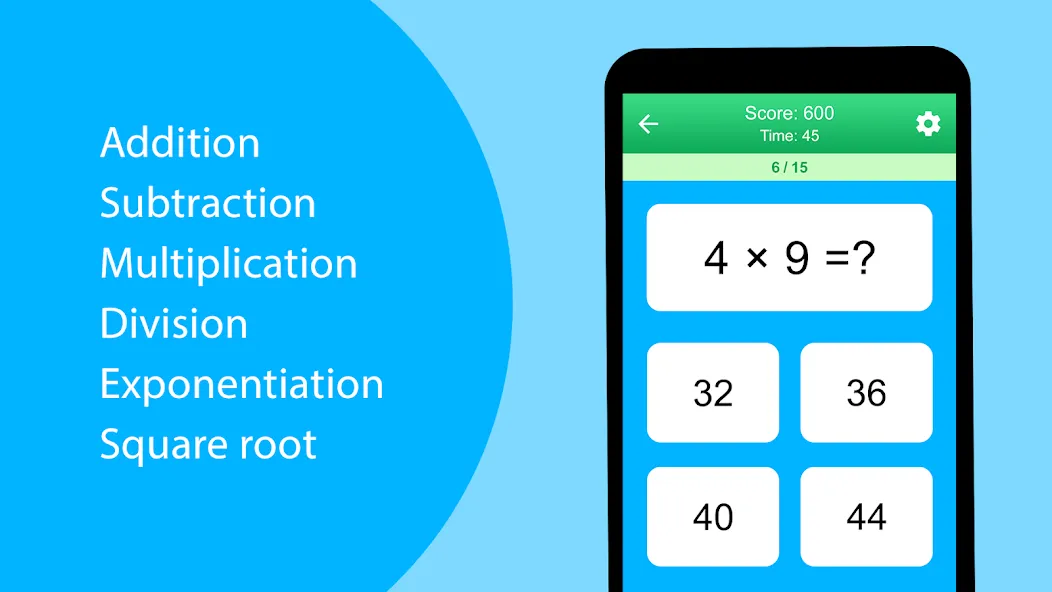 Math Games  [МОД Все открыто] Screenshot 2