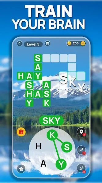 Word Scenery: Crossword (Ворд Трип)  [МОД Mega Pack] Screenshot 1