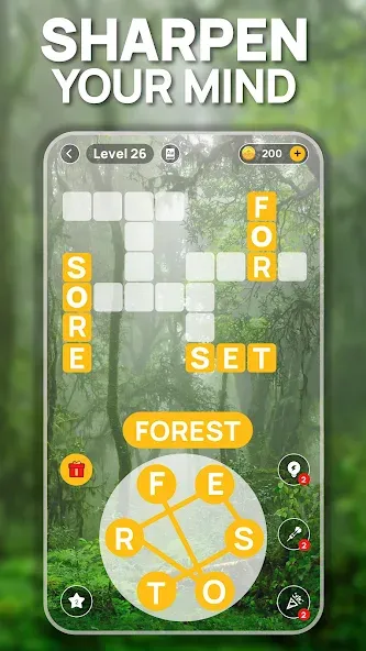 Word Scenery: Crossword (Ворд Трип)  [МОД Mega Pack] Screenshot 2