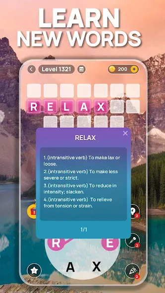 Word Scenery: Crossword (Ворд Трип)  [МОД Mega Pack] Screenshot 3