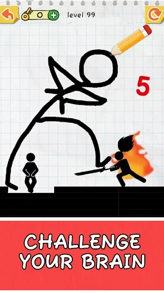 Draw 2 Save: Stickman Puzzle (Дроу 2 Сэйв)  [МОД Все открыто] Screenshot 5