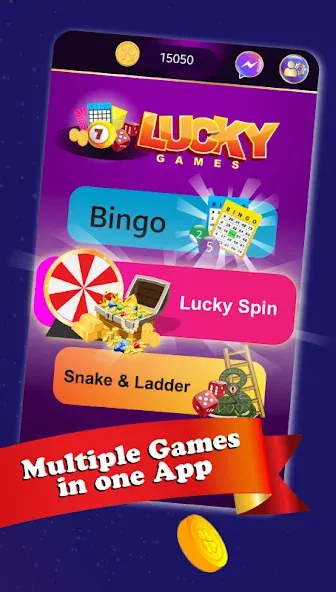 Lucky Games: Win Real Cash (Лаки Геймс)  [МОД Бесконечные монеты] Screenshot 4