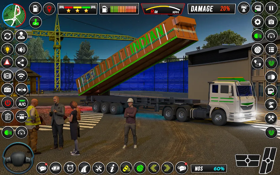 Indian Truck Game 3d Truck sim (Трак Геймс Драйвинг Симулятор)  [МОД Mega Pack] Screenshot 5