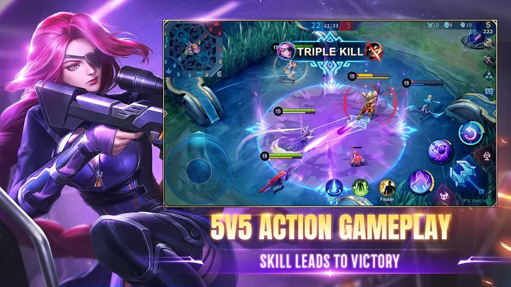 Mobile Legends: Bang Bang (Мобильные Легенды)  [МОД Много монет] Screenshot 1