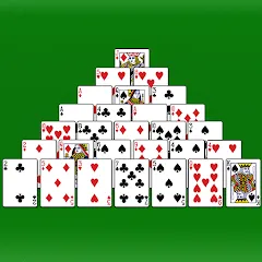 Скачать взлом Pyramid Solitaire - Card Games (Пирамида Солитер) [МОД Все открыто] на Андроид