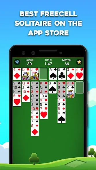 FreeCell Solitaire: Card Games (Фрицелл пасьянс)  [МОД Бесконечные деньги] Screenshot 2