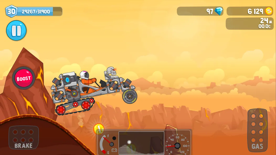 Rovercraft:Race Your Space Car (Роверкрафт)  [МОД Много монет] Screenshot 3