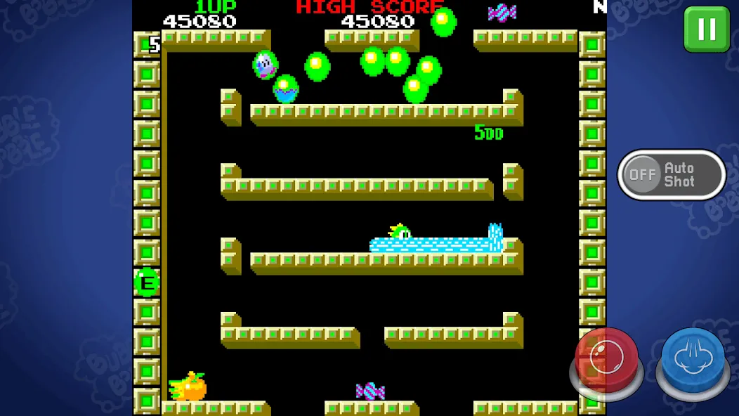 BUBBLE BOBBLE classic (БАБЛ БОББЛ классика)  [МОД Много денег] Screenshot 1