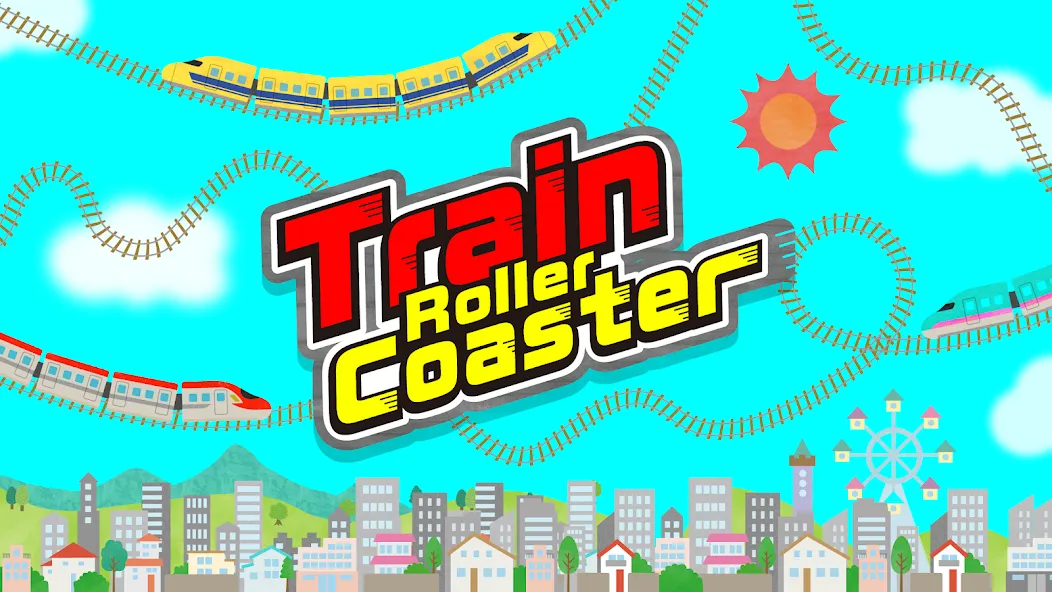 Train Roller Coaster (Трейн Роллеркостер)  [МОД Все открыто] Screenshot 1