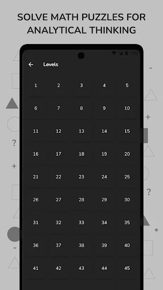 Math Puzzle & Brain Riddles  [МОД Все открыто] Screenshot 1