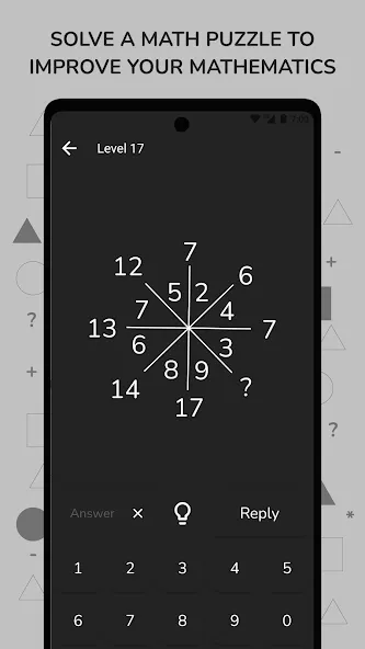 Math Puzzle & Brain Riddles  [МОД Все открыто] Screenshot 3