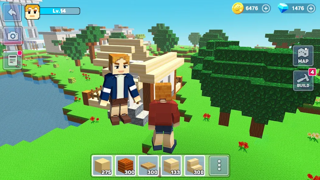 MiniCraft: Blocky Craft 2024 (МиниКрафт)  [МОД Unlocked] Screenshot 2