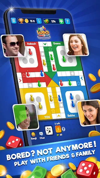 Ludo Club - Fun Dice Game (Лудо Клуб)  [МОД Mega Pack] Screenshot 2