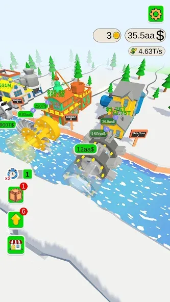 Water Power (Уотер Пауэр)  [МОД Бесконечные монеты] Screenshot 4