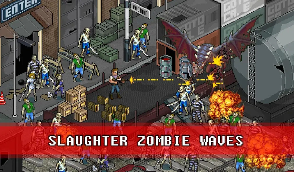 Fury Survivor: Pixel Z (Фьюри Сурвайвер)  [МОД Много монет] Screenshot 4