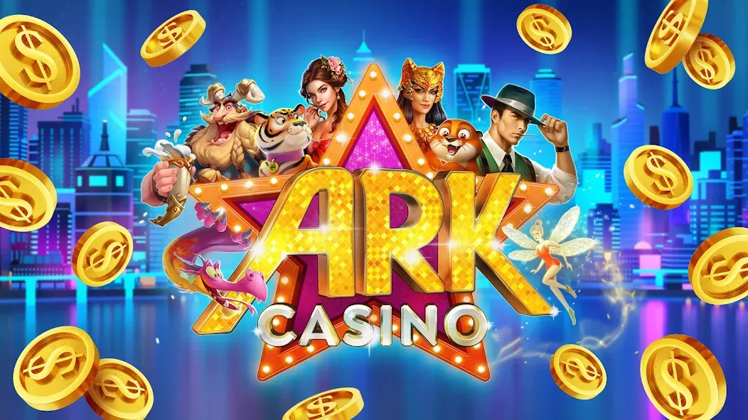 ARK Casino - Vegas Slots Game (АРК Казино)  [МОД Menu] Screenshot 1