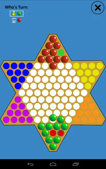 Chinese Checkers Touch (Китайские шашки Тач)  [МОД Menu] Screenshot 4