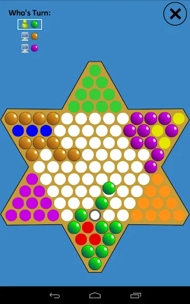 Chinese Checkers Touch (Китайские шашки Тач)  [МОД Menu] Screenshot 5