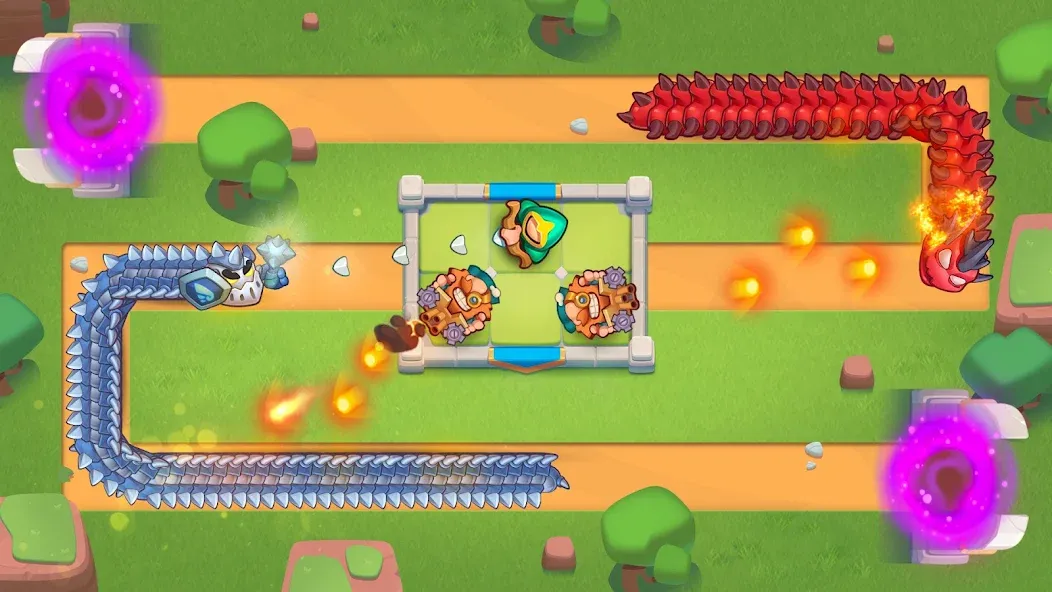 Rush Royale: Tower Defense TD (Раш Рояль)  [МОД Все открыто] Screenshot 3