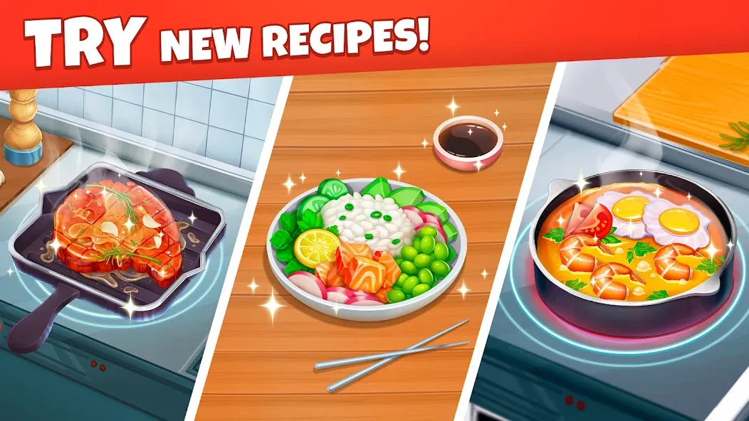 Cooking Diary® Restaurant Game (Кукинг Диари)  [МОД Unlocked] Screenshot 4